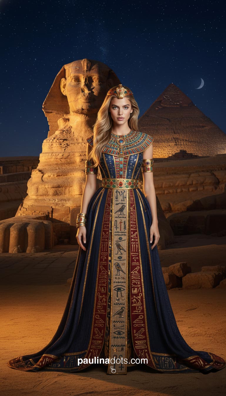 Paulina Dots estilo fashion sonriendo bajo la lluvia con un paraguas transparente en Times Square.