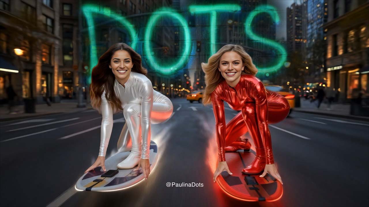 Surfing in the Code — estética cyber-surf con olas de código binario y visuales digitales